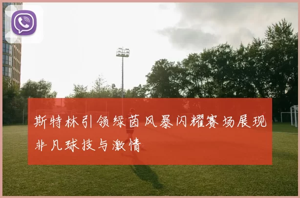斯特林引领绿茵风暴闪耀赛场展现非凡球技与激情