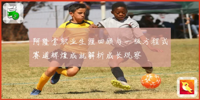 阿隆索职业生涯回顾与一级方程式赛道辉煌成就解析成长观察
